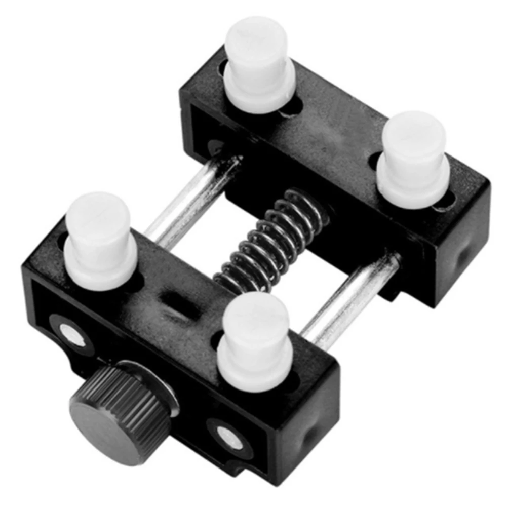 

Watch Adjustable Opener Back Case Cover Press Closer Remover Fixing Holder Case Repair Tool Movement Dial Fixer,Black