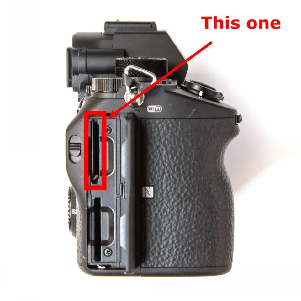 NEW A7III A7RIII A7 III / A7R III / M3 SD Memory Card Reader Slot