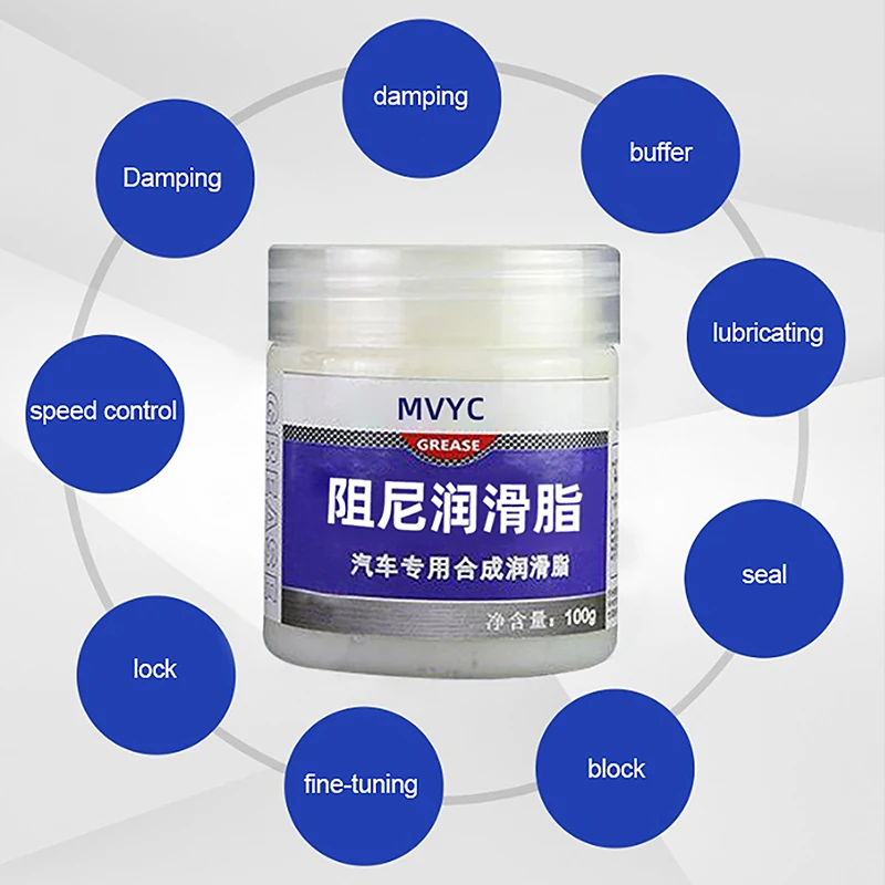 Strong Adhesion Car Gear Oil Grease for Mechanical Tools Effective Noise Reduction Lubricant for Doors And Automobiles