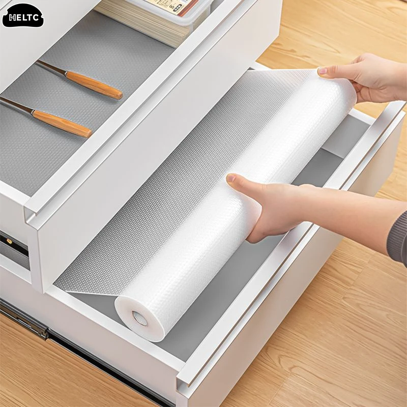 Quality EVA Oil-proof Moisture-proof Cabinet Mat Cabinet Liner Reusable Drawer Liner Nonslip Refrigerator Mat Fridge Drawer