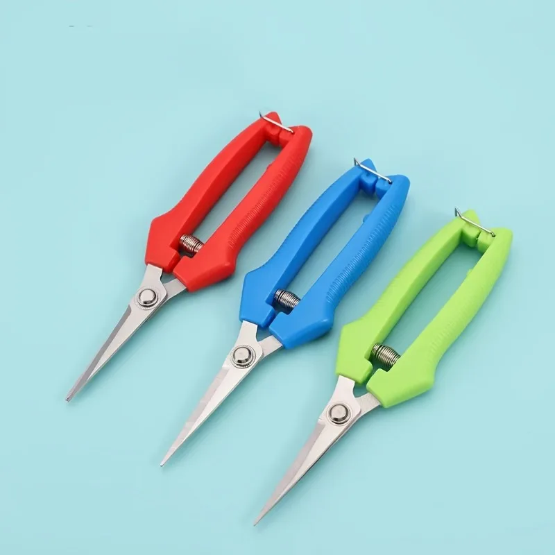 Modern Ambidextrous Stainless Steel Pruning Shears 1