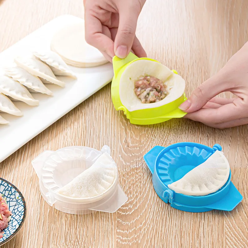 

3Pcs DIY Food Grade Cookie Pie Dessert Mould Dumpling Machine Equipment Baking Kitchen Tools Dumpling Easy Maker Cooking Home