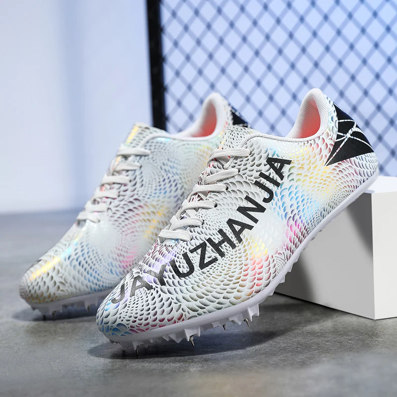 남녀공용 트랙 및 필드 신발, 트랙 스파이크 스프린트 신발, 가볍고 부드럽고 편안한 전문 스파이크 운동화