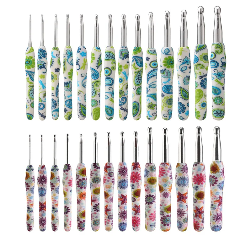 Sunflower Soft Handle Crochet Hook Wool Yarn Compilation Tools Sweater Needle crochet hooks