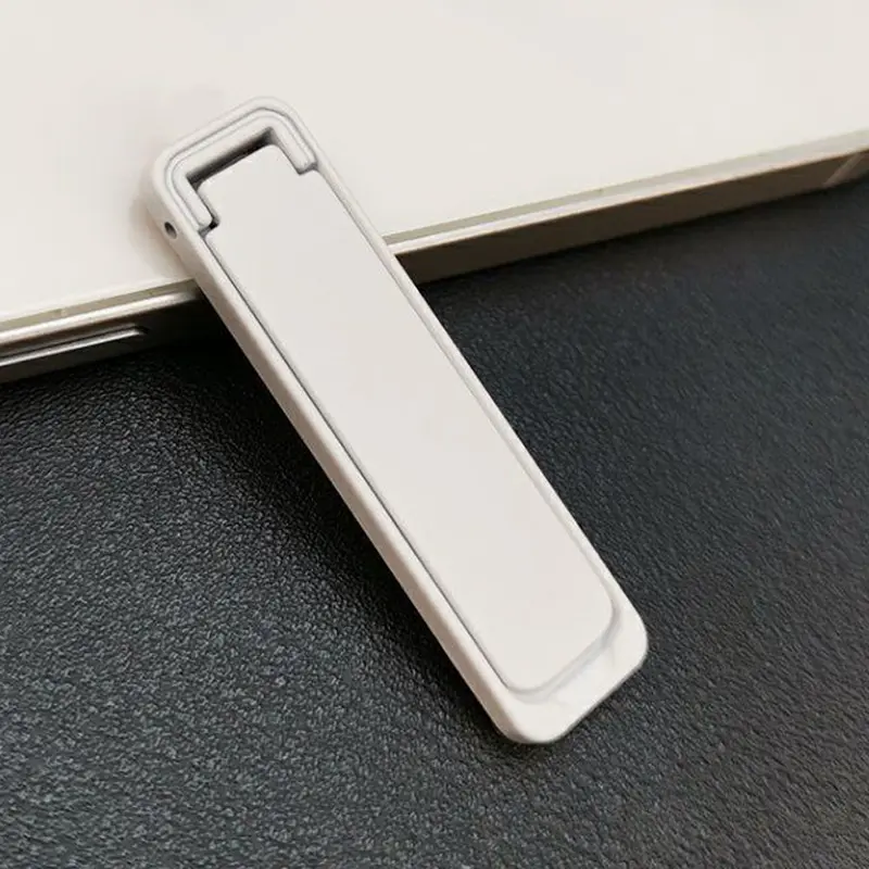 Ultra-thin Mini Holder Metal Folding Mobile Phone Bracket Back Sticker Invisible Portable Cellphone Desktop Support for iPhone - Image 8