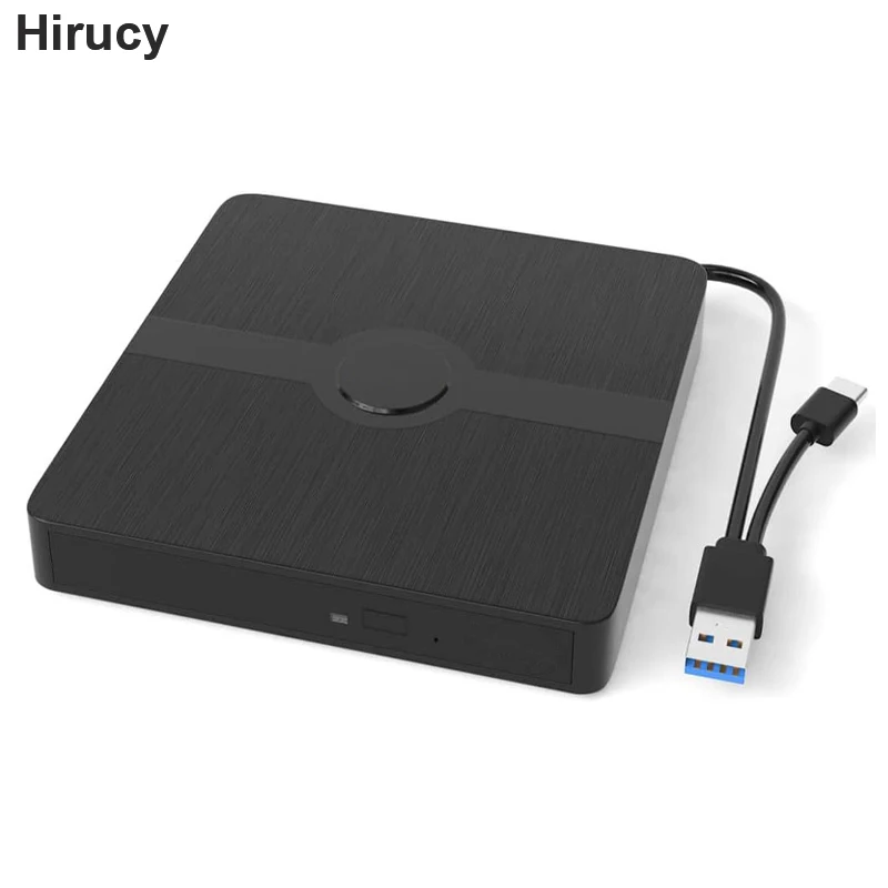 כונן חיצוני USB 3.0 Blu-ray נייד 3D BD-Combo כונן אופטי CD DVD Player CD Burner Reader עבור מחשב נייד PC Windows 11/10 Mac