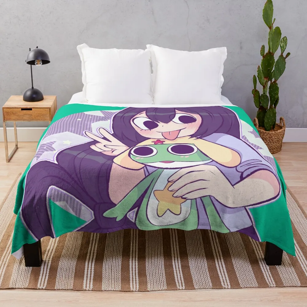 

Cute Froppy Throw Blanket Thin Blankets Hairy Blankets Blanket Fluffy