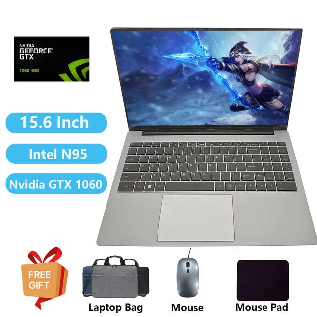 2024 Gaming Laptop With Graphics Card Nvidia Gtx1060 Windows 11 Computer School Notebooks Intel N95 32gb.jpg