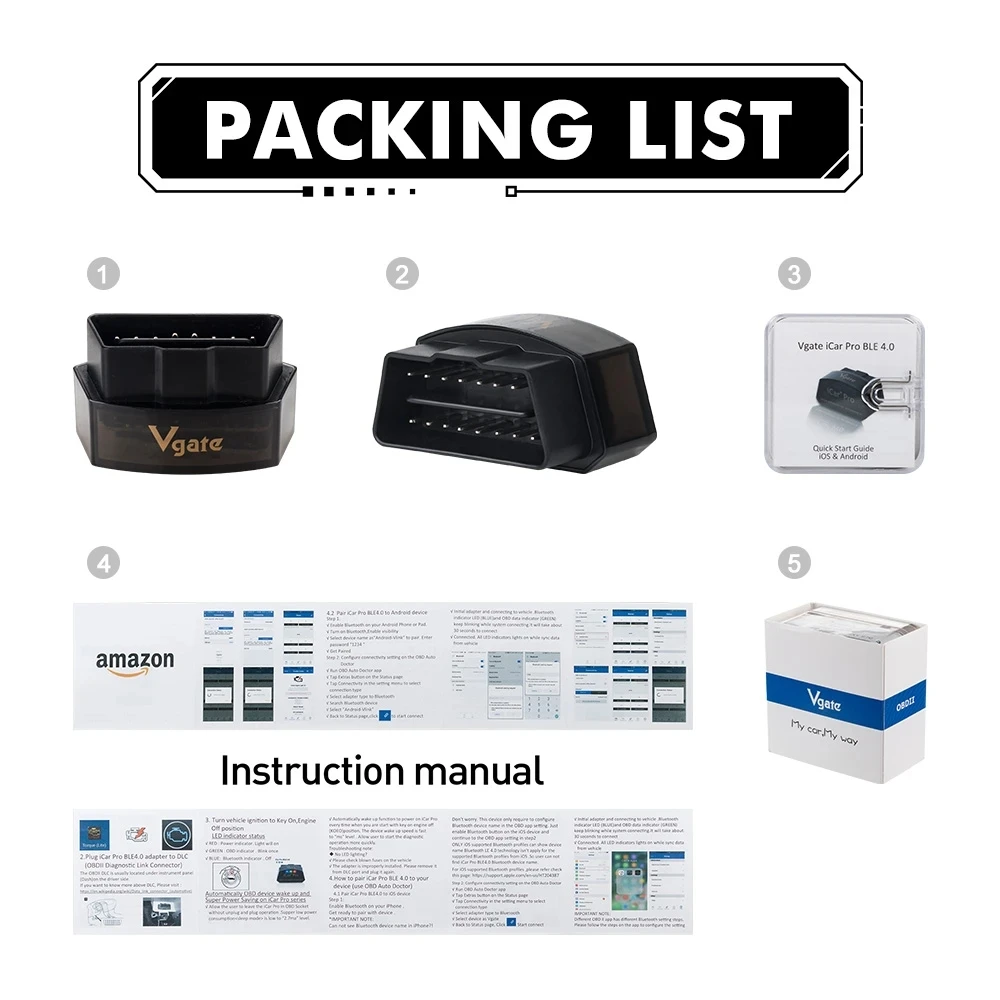 新型Vgate iCar Pro 2S ELM327 Bluetooth 5.2 V2.3 車載OBDスキャナー アップグレード版 EV自動車診断ツール  BimmerCode iOS Android PC対応 - AliExpress ELM327 V2.2 Bluetooth 3.0 4. OBD2 スキャナー OBD BimmerCode FORScan 自動車