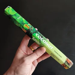 Premium Aromatherapy Incense Sticks with Lasting Fragrance - Sandalwood, Lavender, and Sage Essence - COCONUT