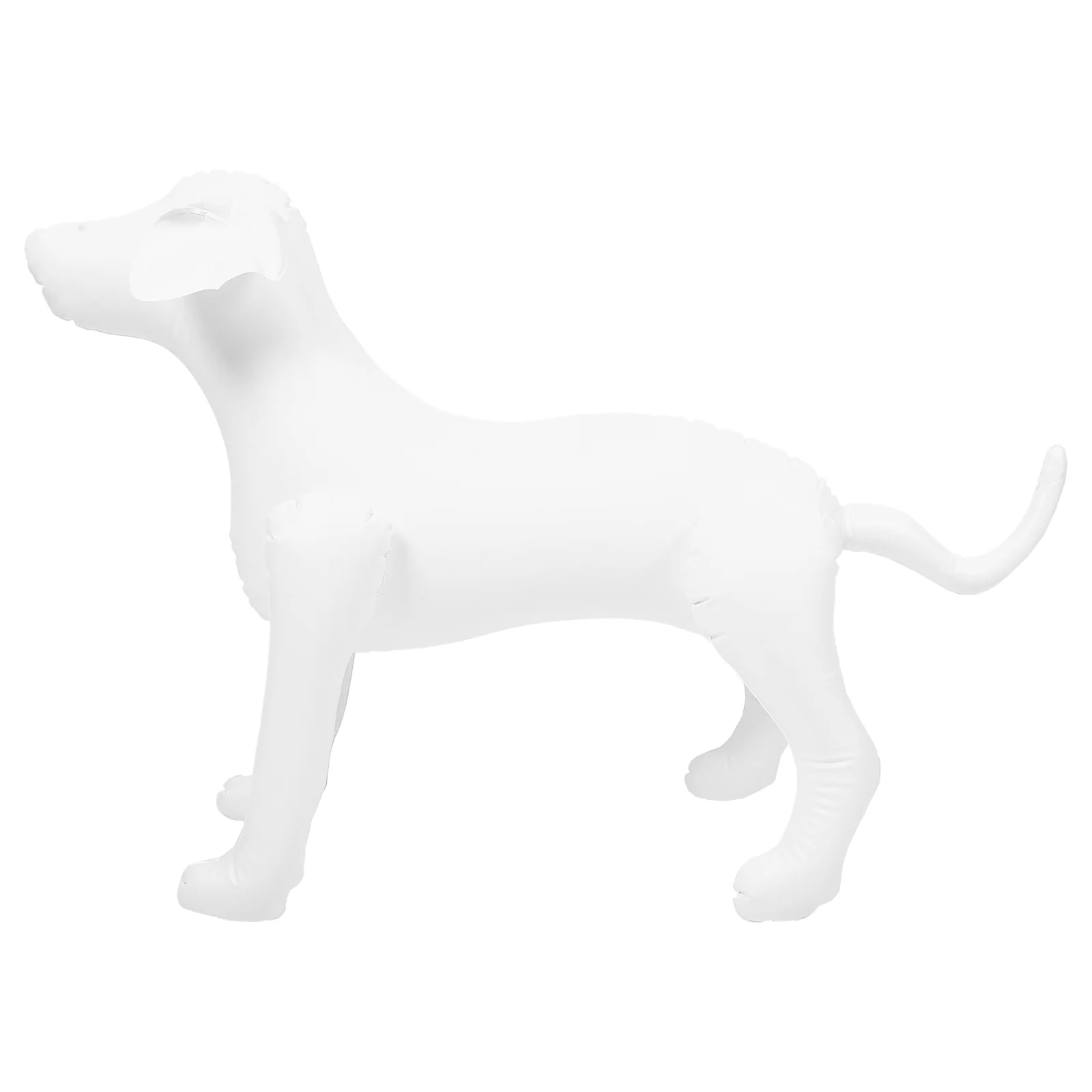 

Costumes Stage Prop Dog Mannequin Pet Shop Standing Models Display Clothing White Inflatable