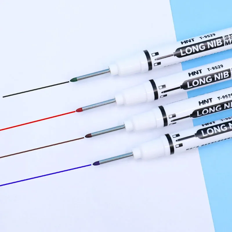 6Pcs/Set 20mm Long Nib Head Markers For Multi-Purpose