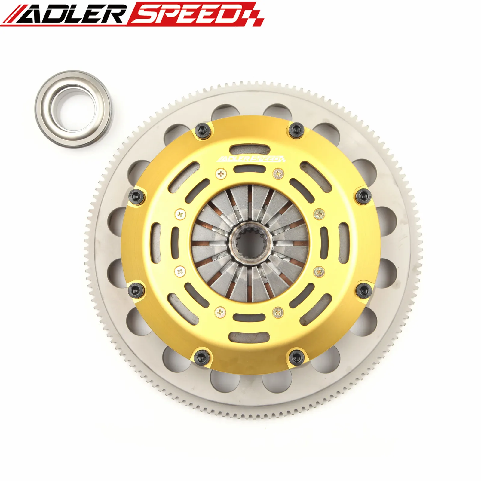 Adlerspeed Racing Frizione Twin Disc Kit Per 02-06 Mini Cooper S R52 R53 1.6L 6-Speed Medium Wt