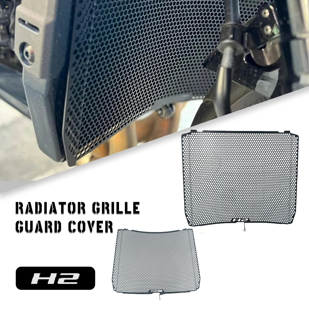 

For Kawasaki ZH2 Z H2 H2SX Ninja H2 R H2R SX SE Motorcycle Radiator Grille Cover Guard Aluminium Protection Protetor Accessories