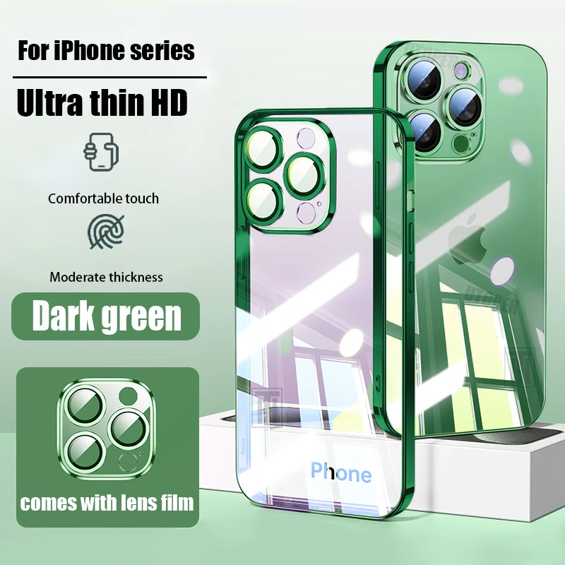 Sleek Transparent Soft TPU Phone Case - Official Edition