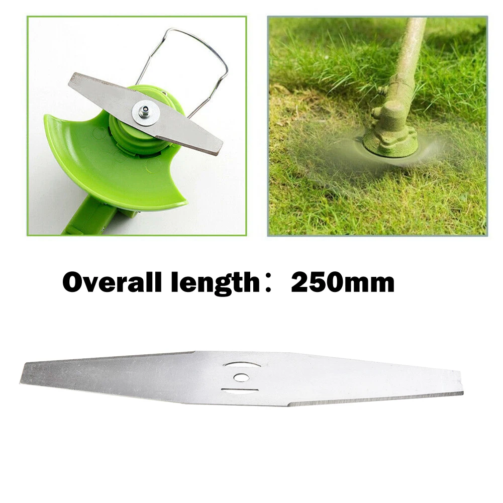 250mm Grass Trimmer Head Blade Electric Lawn Mower Cutting Blades Brushcutter Spare Parts Accessories