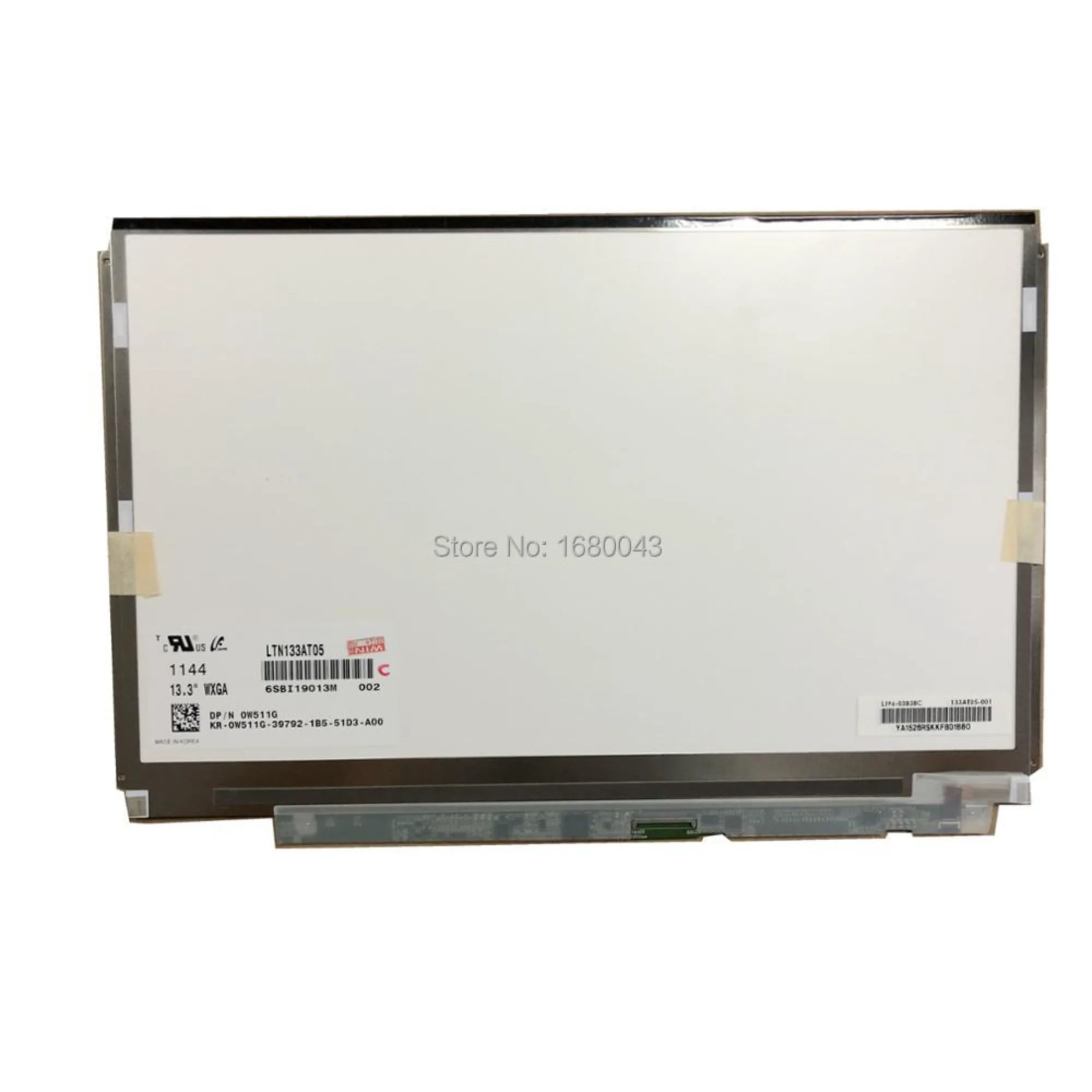 

LTN133AT05 fit LTD133EWDD 13.3 LCD SCREEN Panel only for Dell XPS laptop