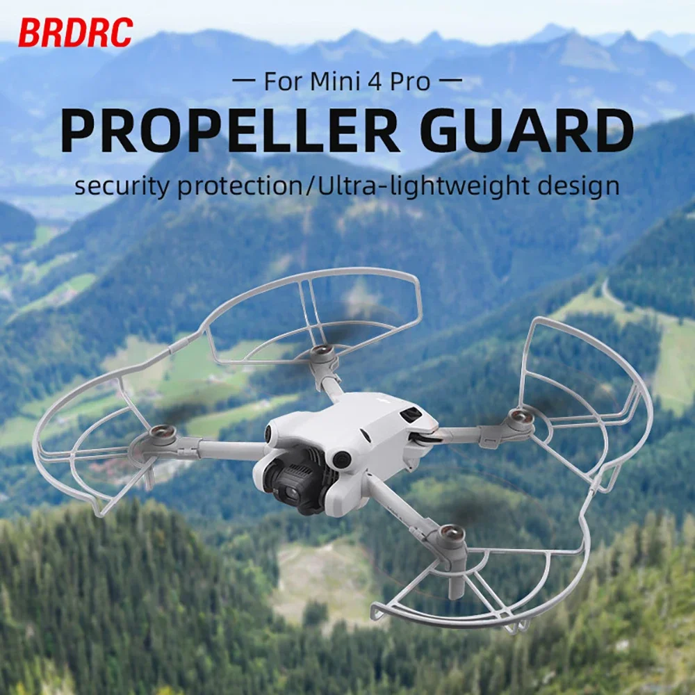 Description Picture 3 of itemBRDRC Propeller Guard Protector Prop Blades Protection Cover Propellers Props for DJI Mini 4 Pro Drone Propeller shell Accessory