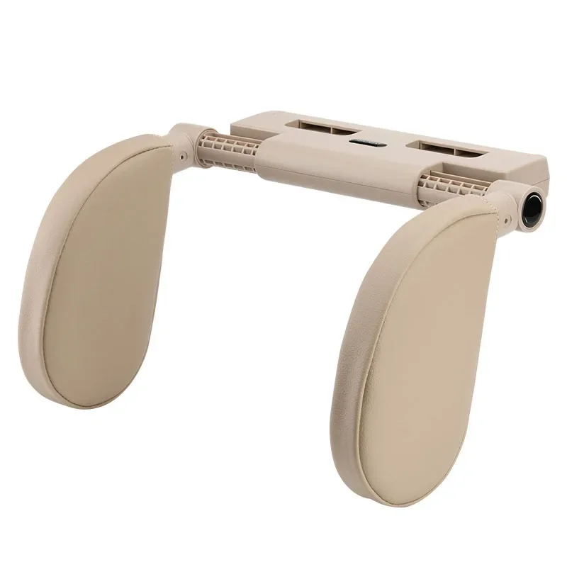 Adjustable U-Shaped Memory Foam Neck Pillow – Creative Car Headrest for Kids & Travel Sleep Comfort