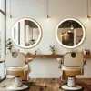 LUVODI 32Inch Waterproof Gold Frame Bathroom Mirror with LED Lights Illuminate Wall Vanity Mirror 3 Color Dimming Quick Defog 5