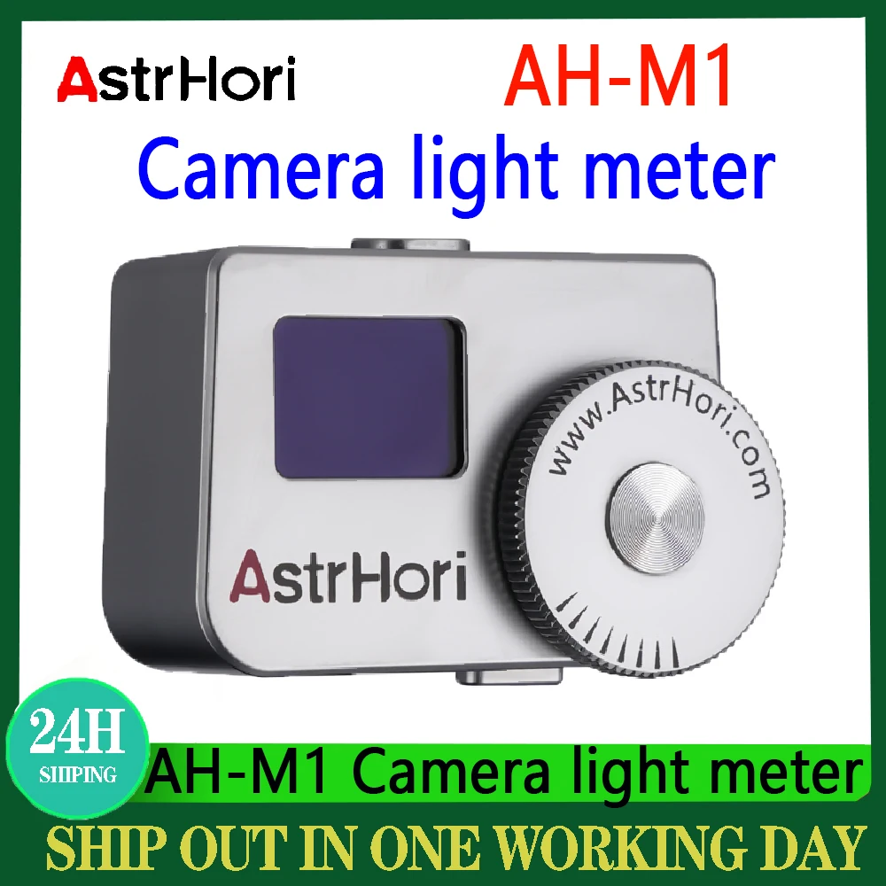 Astrhori Ah-m1 Camera Light Meter 0.66"oled Display Real-time External
