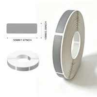 1000PCS 10mm*50mm Gray Adhesive Scratch Off Sticker DIY Manual Hand Made Scratch Card 1