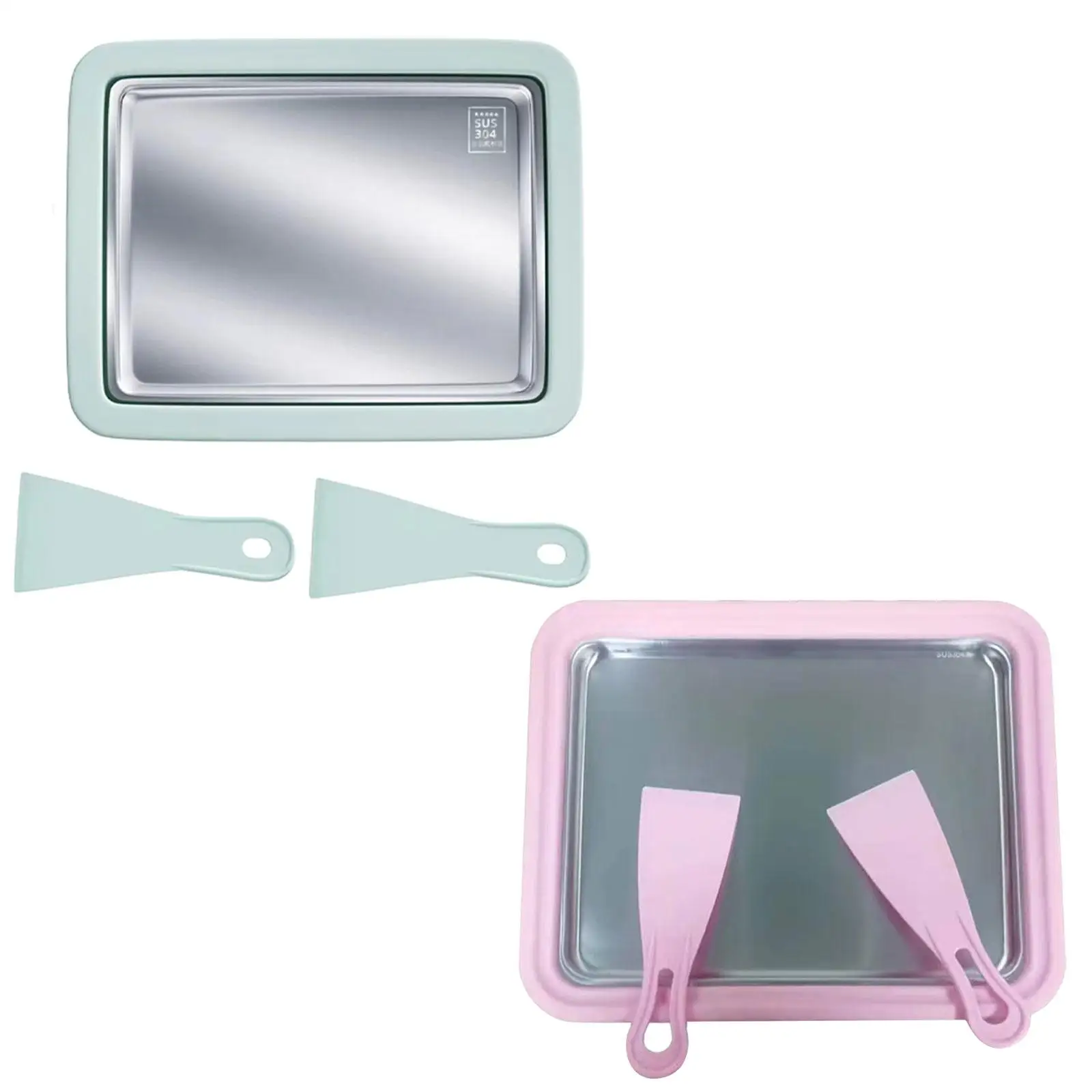 Cold Pan Plate Household Sweet Spot Pan Ice Cream Plate Maker Macchina Per Gelato Arrotolata Per Gelato Sorbetto Frozen Yogurt Slushies
