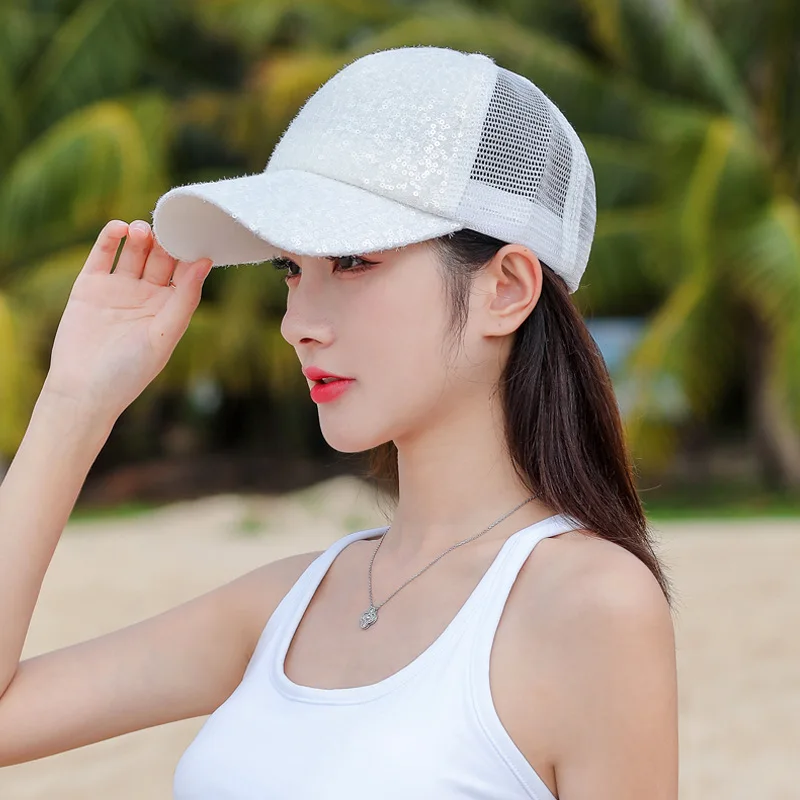 Spring And Autumn New Hat Female Korean Version Versatile Street Baseball Cap Summer Breathable Mesh Cap Duck Tongue Hat base cap Baseball Caps