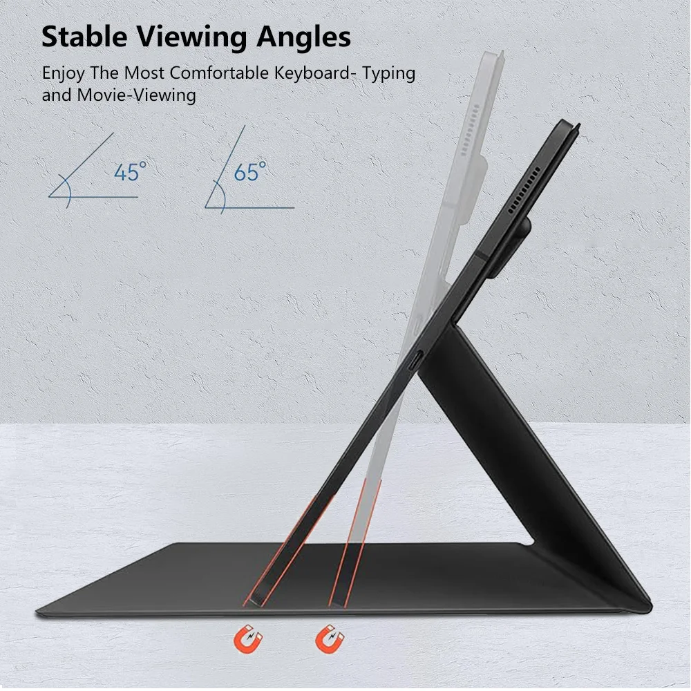Estojo Magnético à Prova de Choque para Samsung Galaxy Tab s9 s8 Ultra s7 fe Plus Tablet Cover - Imagem 6
