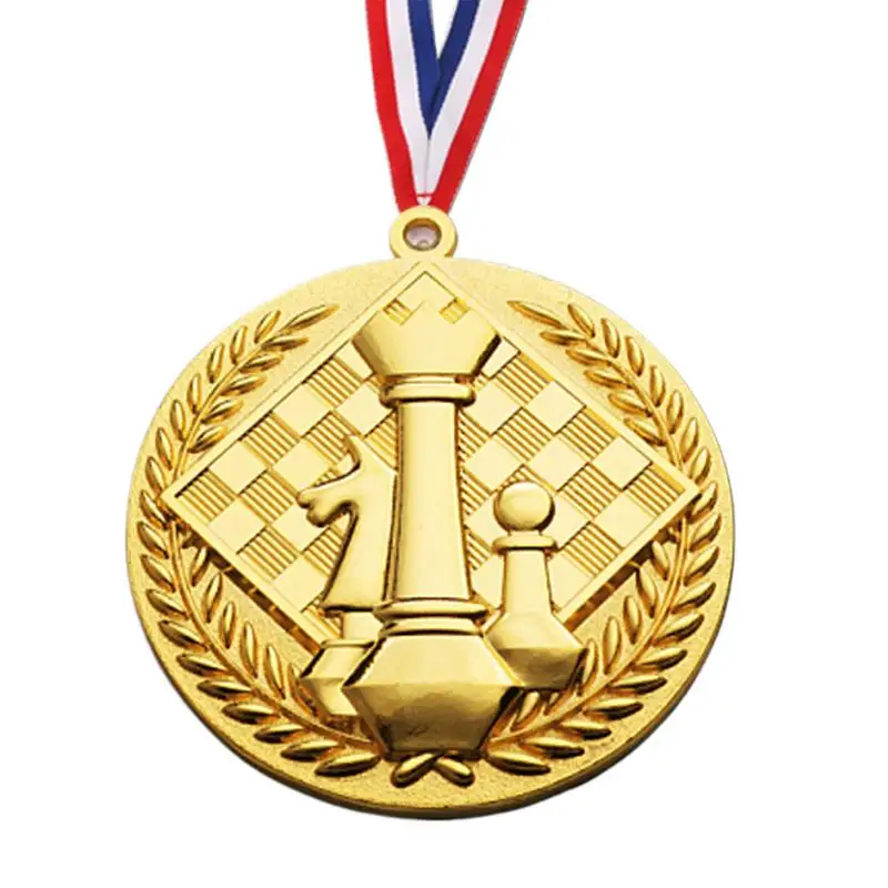 Medals for Kids Creative Gold Medals Chess Award Portable Honor Roll Trophy Award Prize Gift