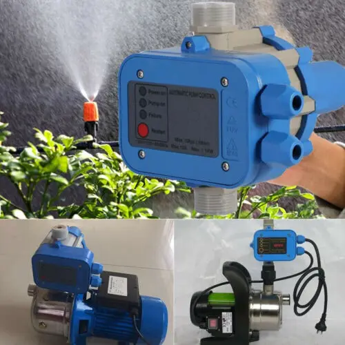 Automatischer Pumpenregler 1,1 kW 10 Bar Trockenlaufschutz für Wassersysteme 220 V