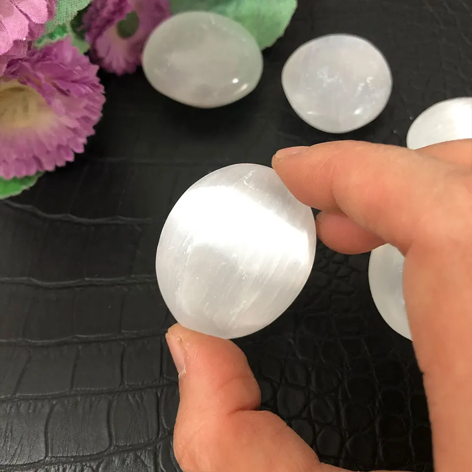 Juego Ovalado De 7 Chakras, Cristal Curativo De Reiki Con Símbolos De - Foto 9