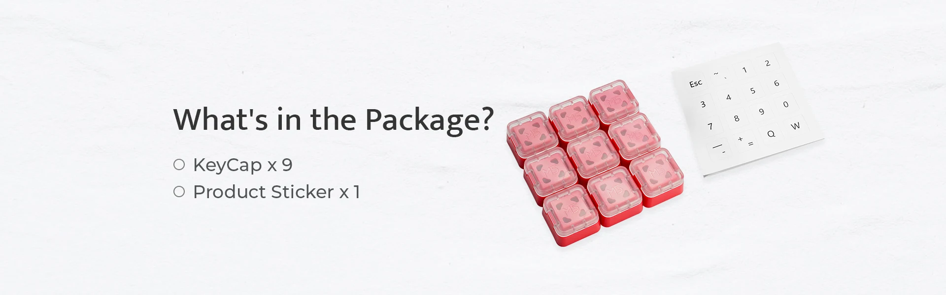 Official Keycaps (9pcs)