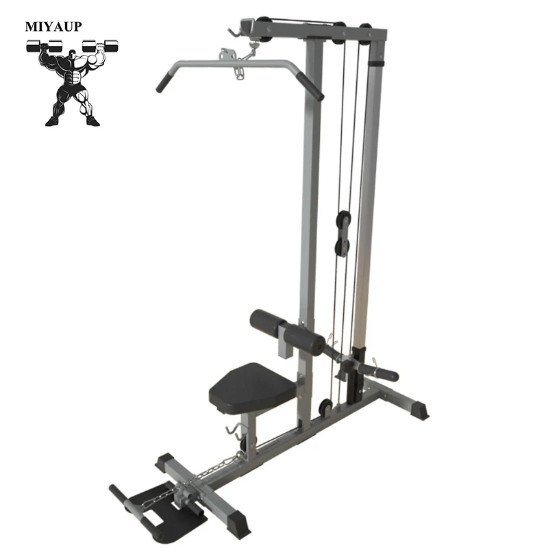 MIYAUP-High and Low Pull Down Comprehensive Multi-function Rowing Machine, Back Muscle Fitness Equipment, Trainer