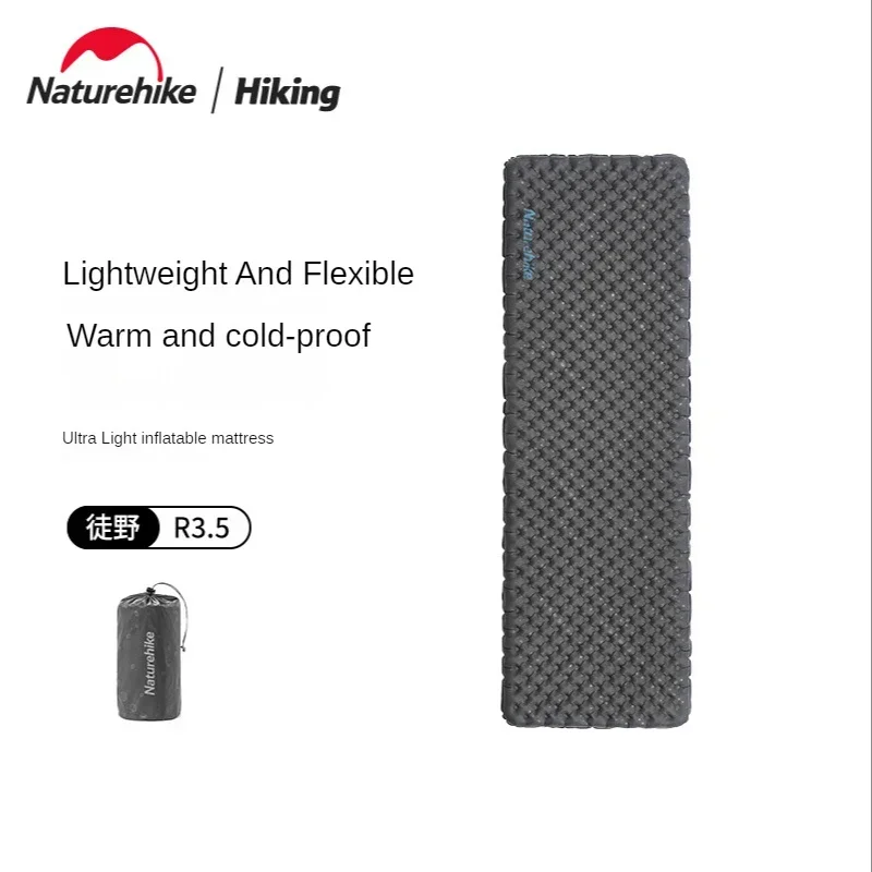 

Naturehike Camping Ultralight 3.5 Inflatable Mattress Outdoor Cold-Proof Moisture-Proof Floor Mat Air Cushion CNH22DZ018