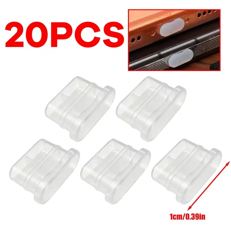 Universal Soft Silicone USB-C Dust Cover and Charging Port Protector