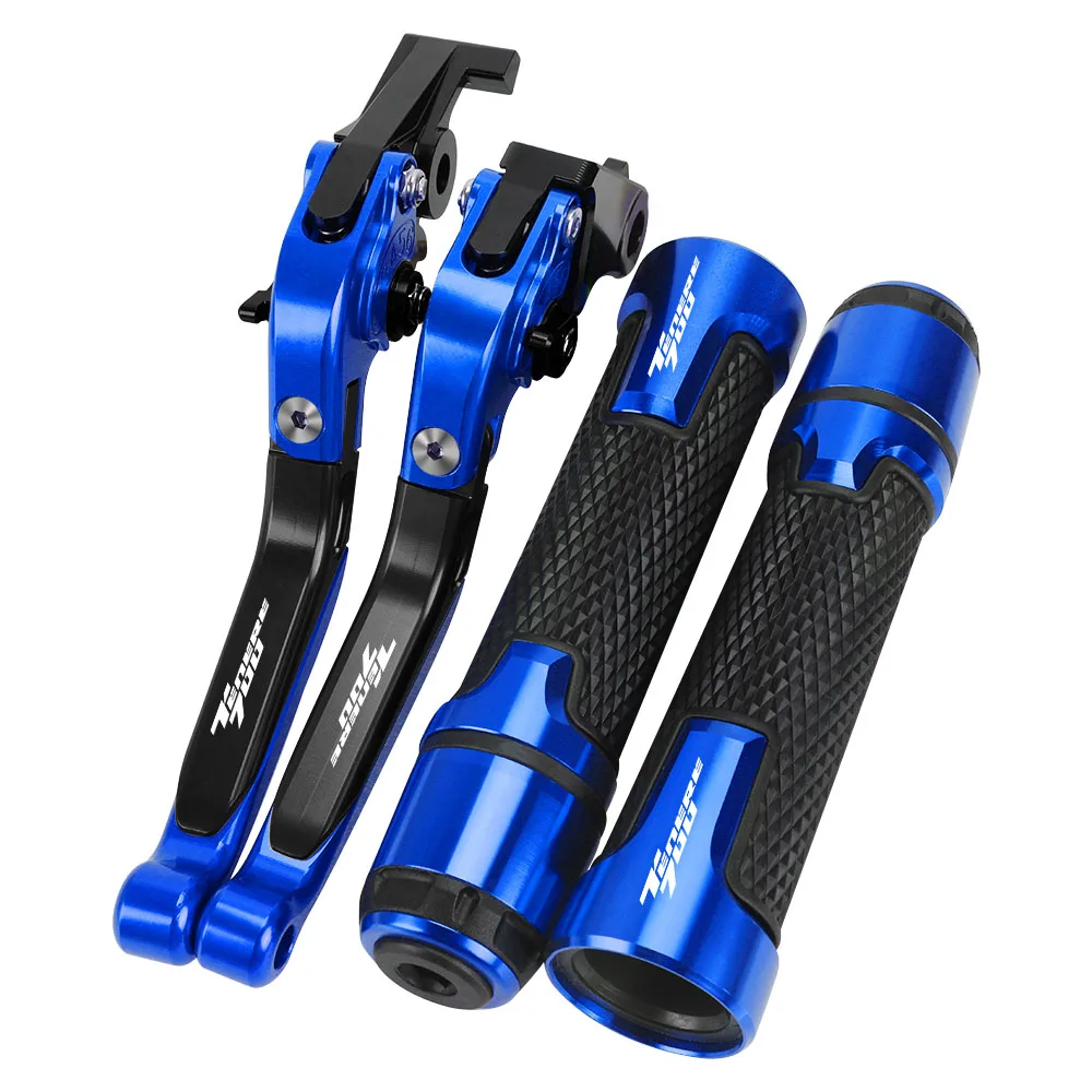 

TENERE700 Motorcycle Brake Clutch Levers Handlebar Handle bar Hand Grips FOR YAMAHA TENERE 700 2019 2020 2021 2022 2023 2024