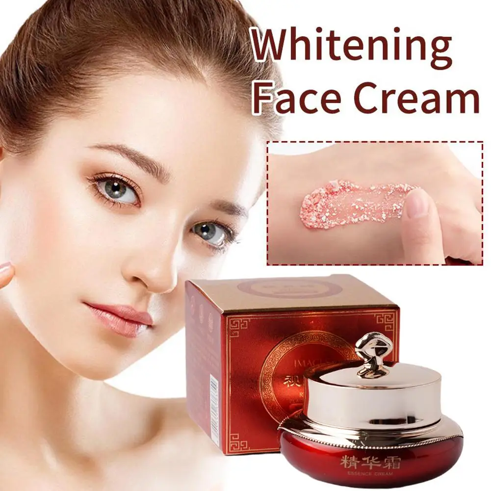 Strong Korean Whitening Face Cream Kojic Acid for Dark Skin Completely Even Skin Tone Decomposition of Sunburn and Age Spot O4Y7