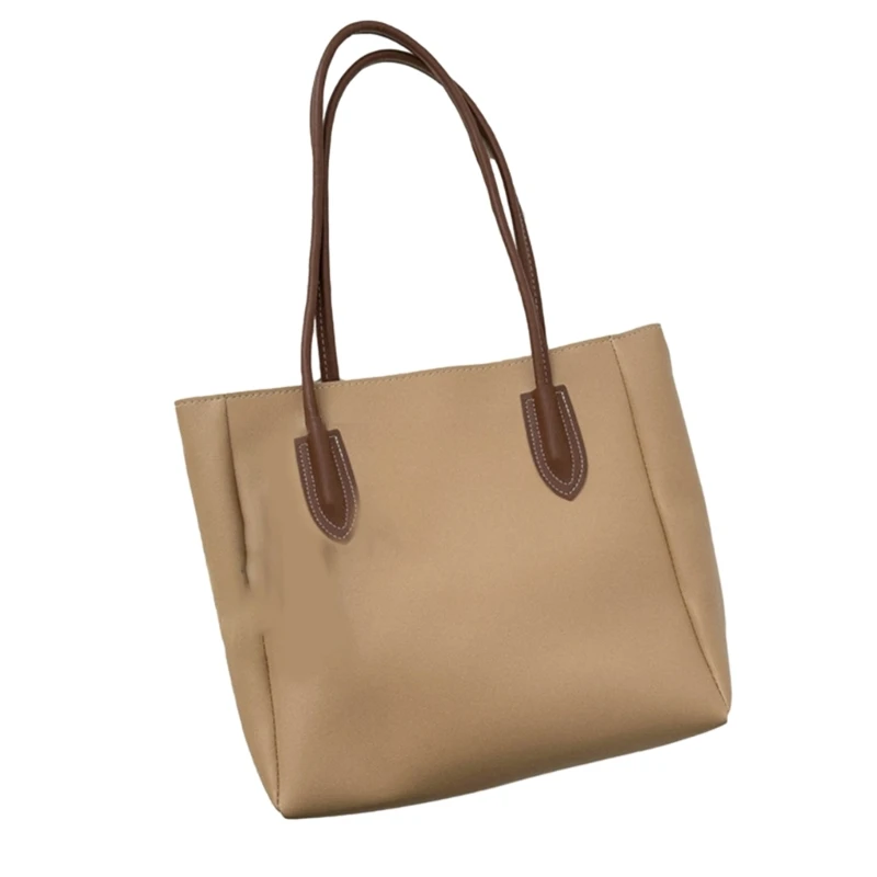 Stylish and Versatile Shoulder Tote Bag Handbag for School Work and Commuting E74B