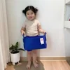 Fashion New Washable Wool felt Fabric Folding CD Storage Box Foldable Bins Toys Organizer With Lid Storage Basket Laundry Basket 6
