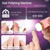 YIKOOLIN 5 in 1 Electric Nail Polish Drill Machine USB Charge Portable Manicure Set  Exfoliation and Polishing for Nail Salon 3
