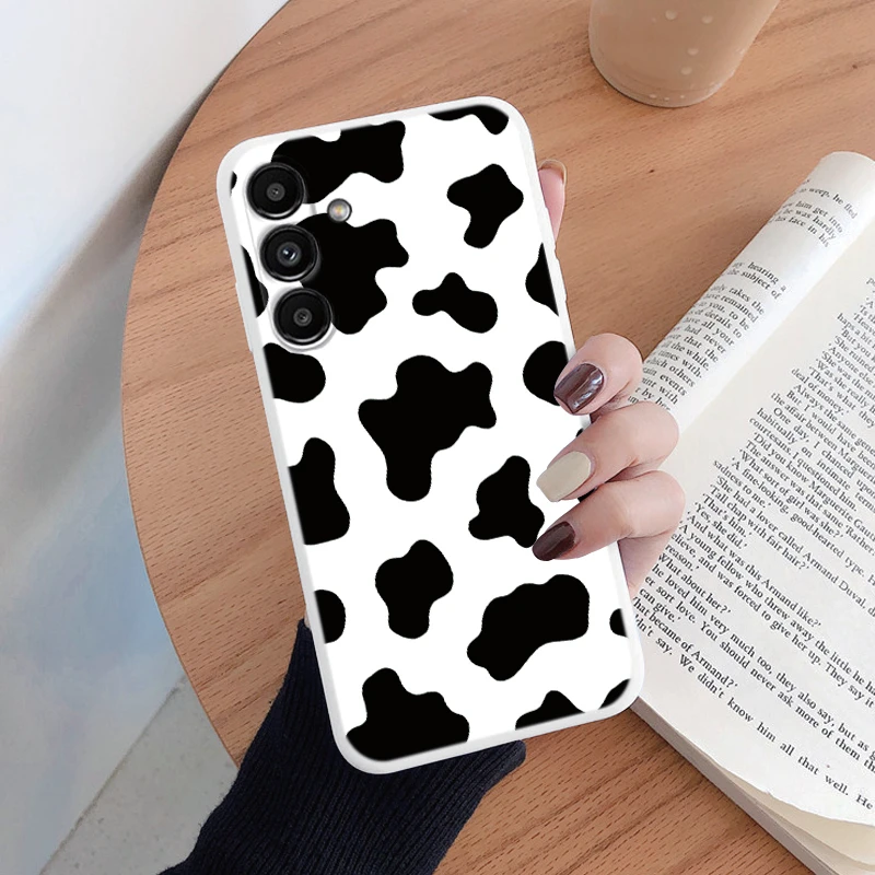 Leopard Print Pattern Soft Silicone Protective Phone Case for Samsung Galaxy A14 5G