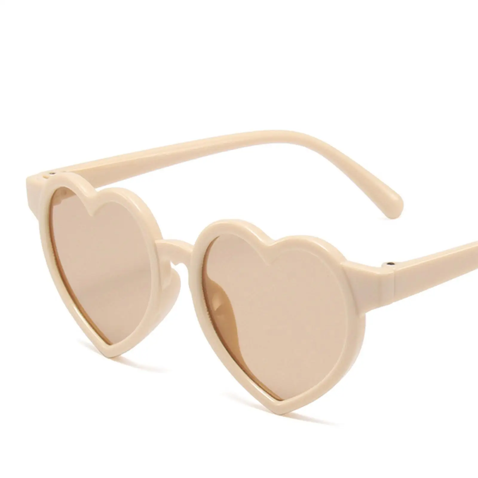 Heart Girls Kids Sunglasses Comfortable to Wear Daily wearing Shatterproof