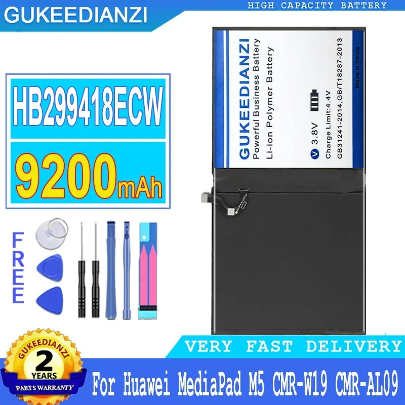 

9200mAh High Capacity Mobile Phone Battery For Huawei MediaPad M5 10PRO 10 PRO/M6/M5 CMR-W19 CMR-AL Smartphon Batteries