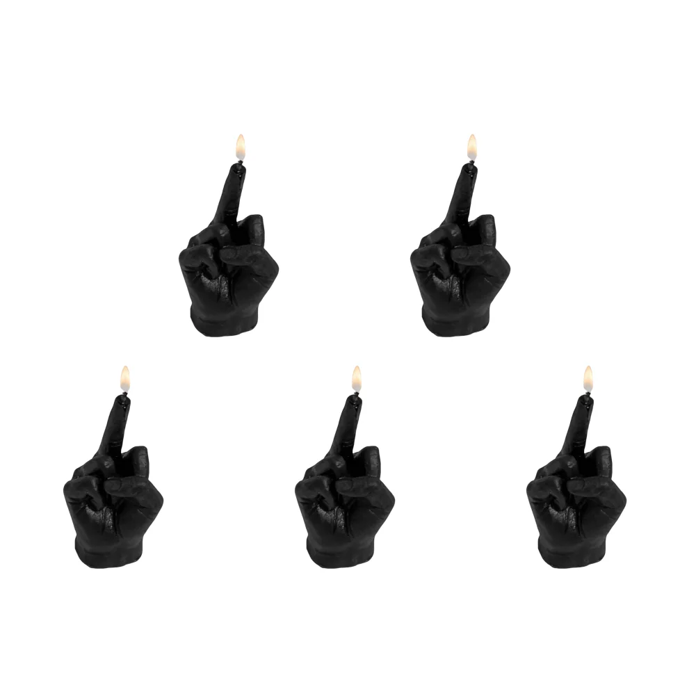 5pcs Black