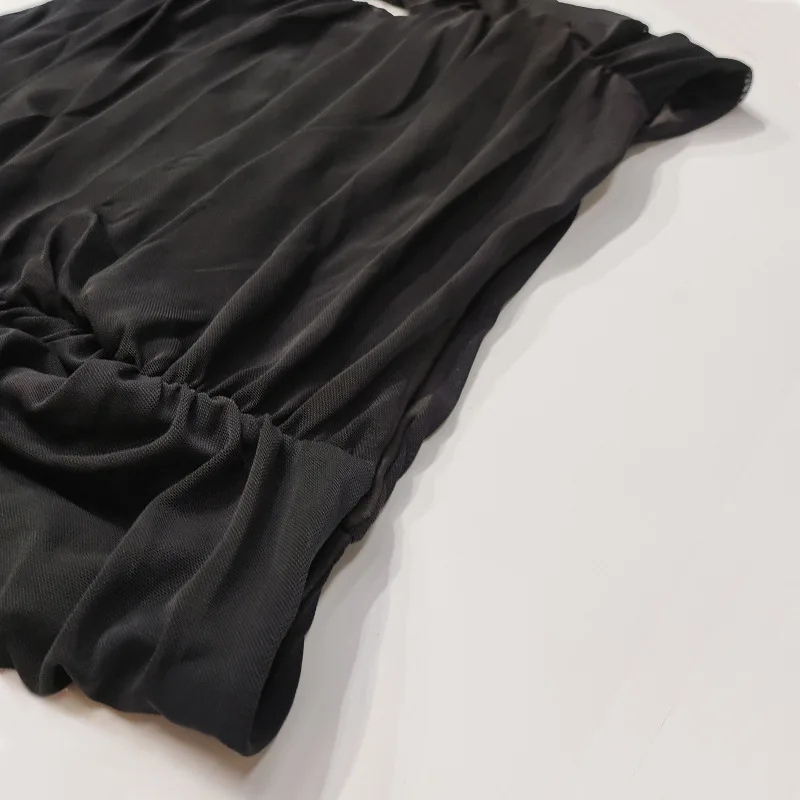 Women's Off-Shoulder Flare-Sleeve Crop Top