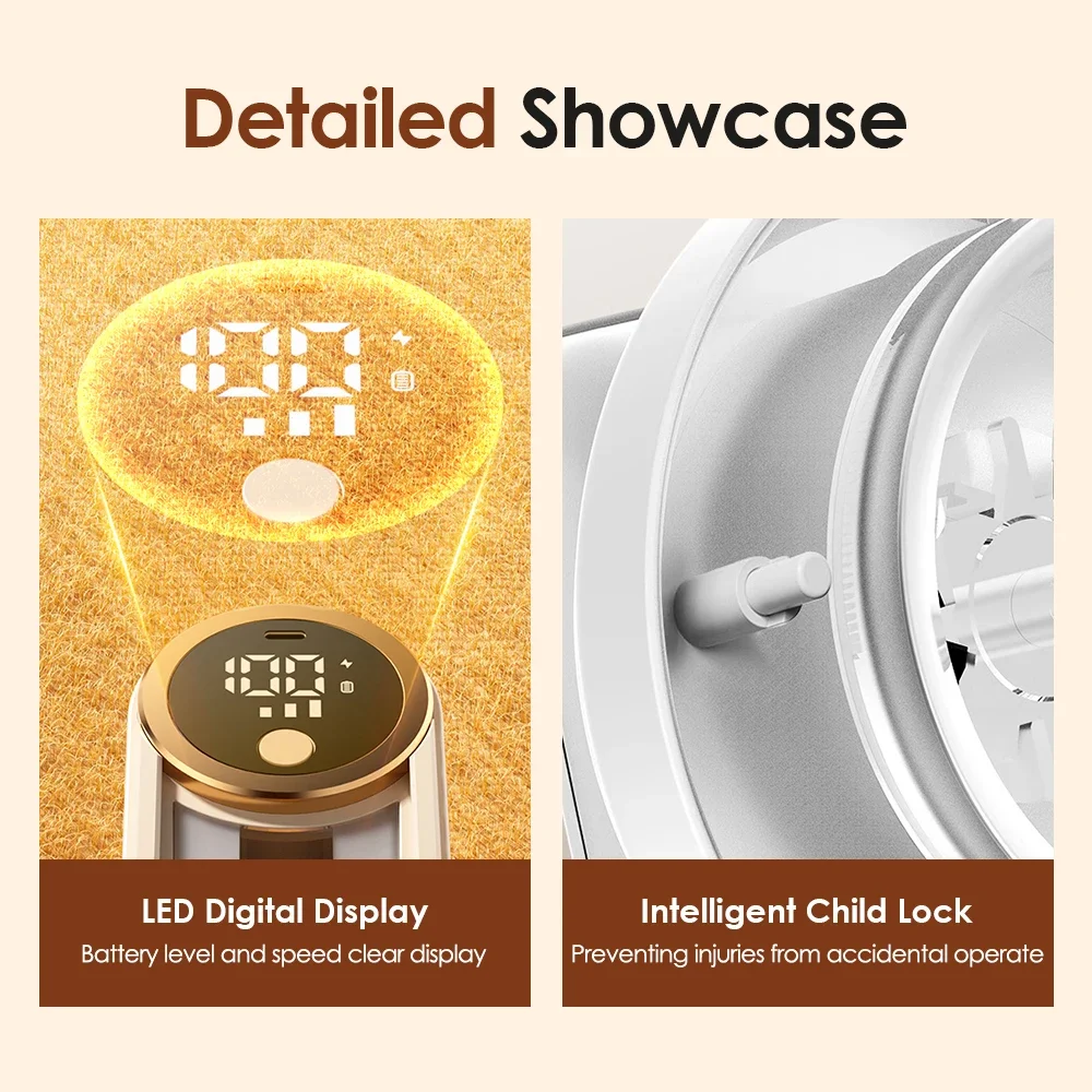 3 Speeds Fabric Clothes Shaver Pill Lint Remover Rechargeable LED Display Hairball Trimmer Fuzz Remover for Clothes Sweater