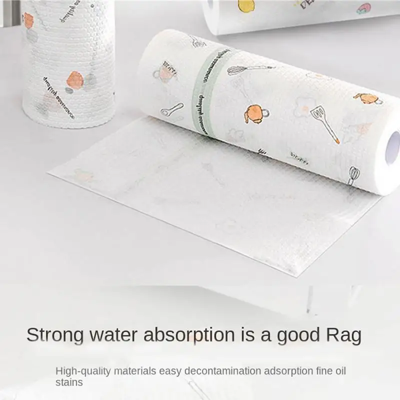Disposable Rags Thickened Kitchen Dishcloth Towels Super Absorbent Cleaning Towels Car Cleaning Wipes Kitchen Cloths