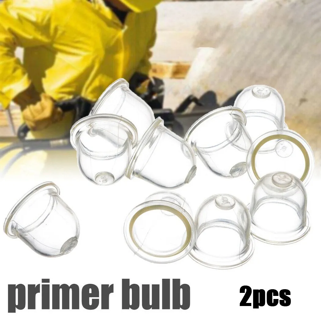 2/5 Pcs Fuel Pump 22mm Primer For Stihl FS38 FS40/45 FS50/55 FS75/85Ransparent Fuel Pump Carburetor Oil Bubble Primer Bulbs