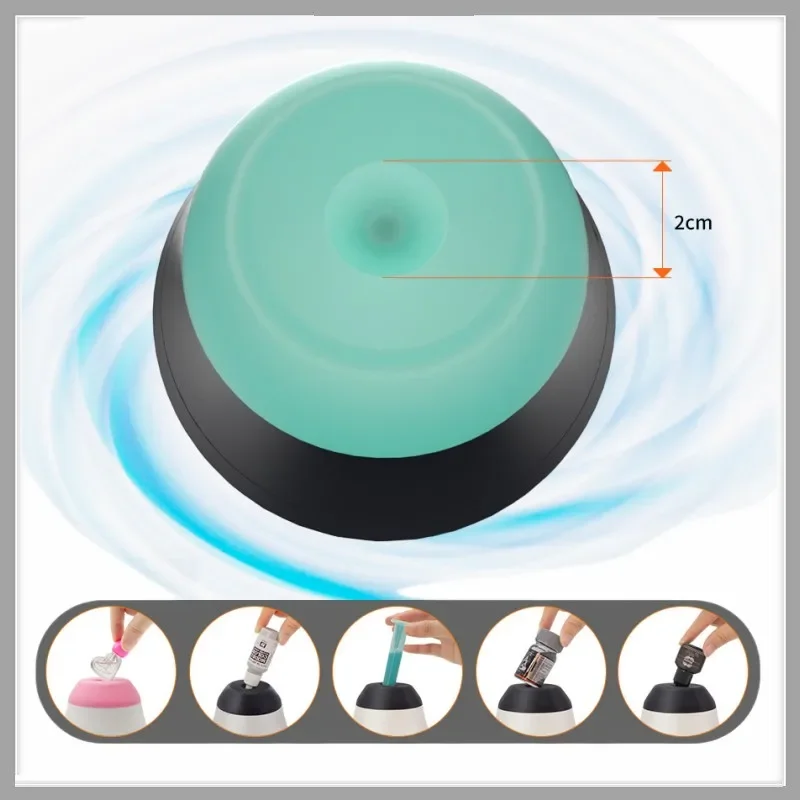 Mini Vortex Mixer Compact Fixed Speed Mixer 3000rpm Test Tube Agitator Ink Mixing Electric Oscillators Handheld Inching Mixing